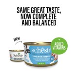 SCHESIR in gelatina Tonno con branzino - cibo umido per gatti - 85 g
