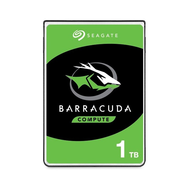 Seagate BarraCuda disco rigido interno 1 TB 5400 RPM 128 MB 2.5 Serial ATA III (ST1000LM048)