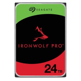 Seagate IronWolf Pro ST24000NT002 disco rigido interno 24 TB 7200 RPM 512 MB 3.5 Serial ATA III