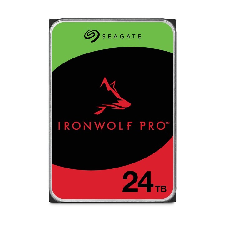 Seagate IronWolf Pro ST24000NT002 disco rigido interno 24 TB 7200 RPM 512 MB 3.5 Serial ATA III