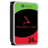 Seagate IronWolf Pro ST24000NT002 disco rigido interno 24 TB 7200 RPM 512 MB 3.5 Serial ATA III