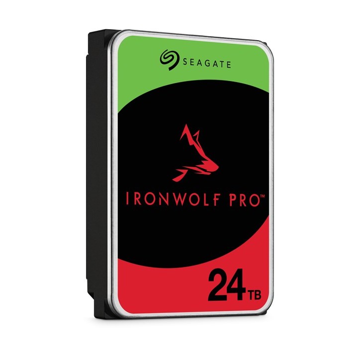 Seagate IronWolf Pro ST24000NT002 disco rigido interno 24 TB 7200 RPM 512 MB 3.5 Serial ATA III