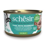 SCHESIR in gelatina Tonno con orata - cibo umido per gatti - 85 g