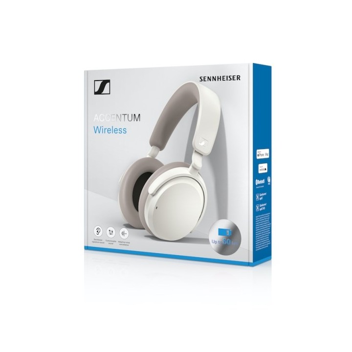 Sennheiser Accentum Cuffie Wireless Bianche