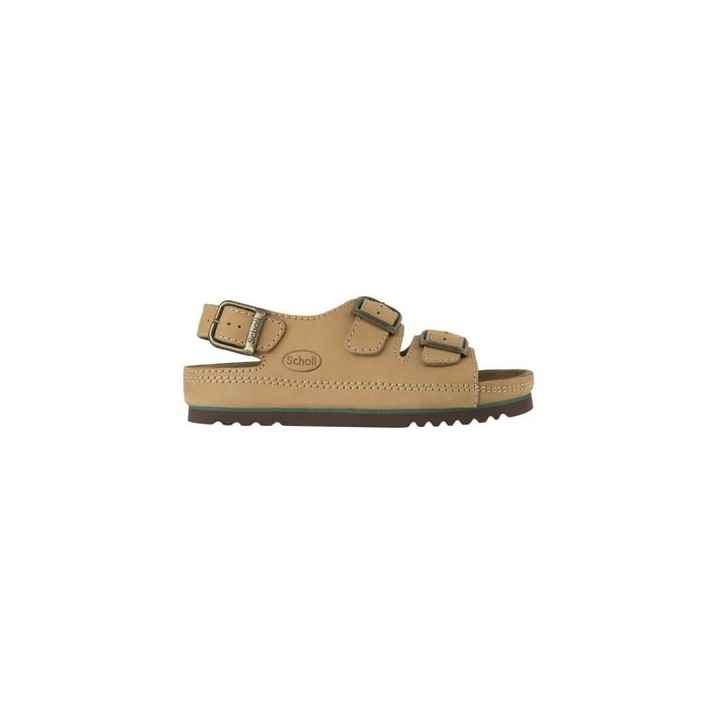 Scholl Sandali Cinghia posteriore Air Bag Comodi Marrone 36