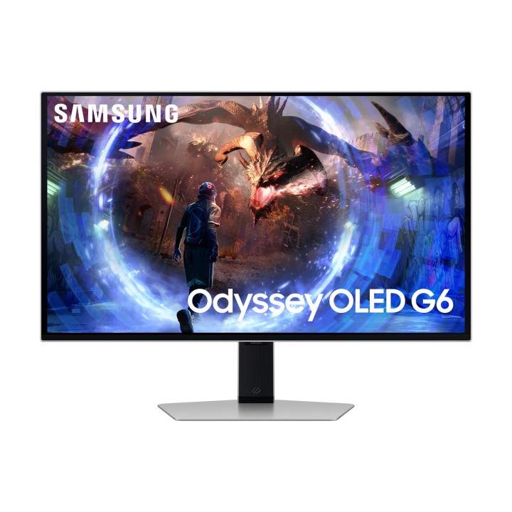 Samsung G60SD monitor per computer 68.6 cm (27 ) 2560 x 1440 pixel Quad HD OLED argento