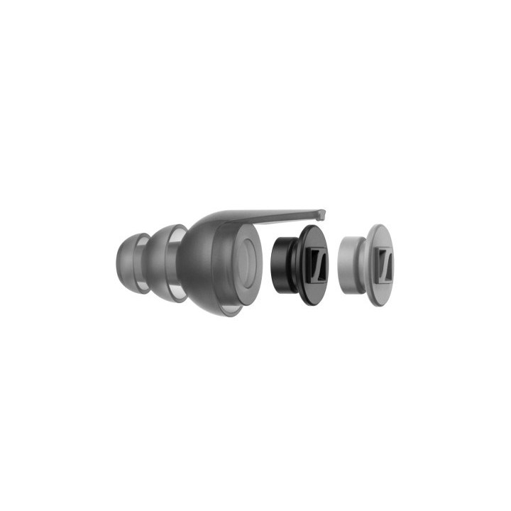 Sennheiser SoundProtex - Tappi per le orecchie protettivi con 3 tipi di filtri acustici