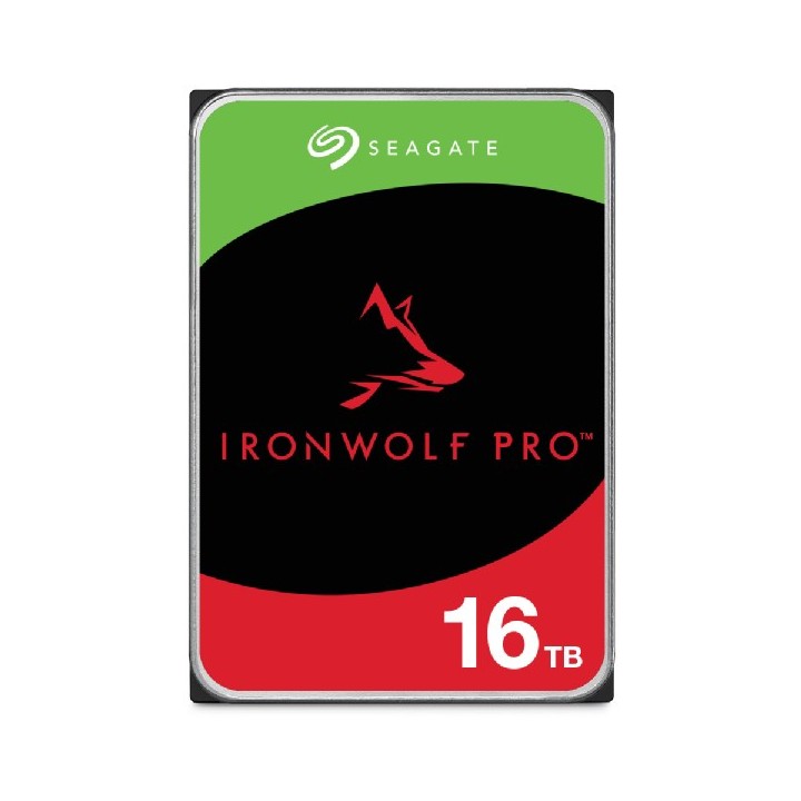 Seagate IronWolf Pro disco rigido interno 16 TB 256 MB 3.5 Serial ATA III (ST16000NT001)