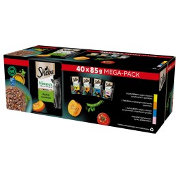 SHEBA Nature's Collection Mix - cibo umido per gatti - 40x85g