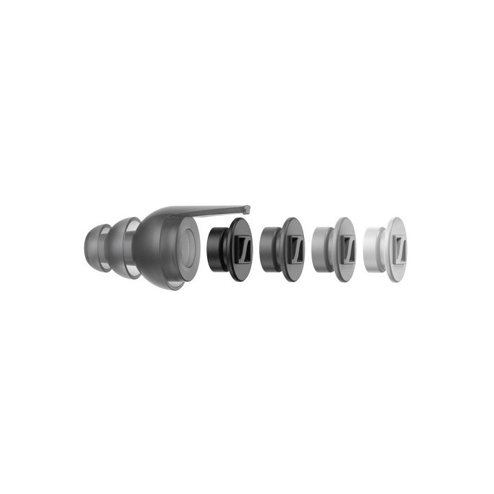 Sennheiser SoundProtex Plus - Tappi per le orecchie protettivi con 5 tipi di filtri acustici