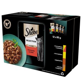Sheba Selection in salsa sapori succulenti 12 x 85 g