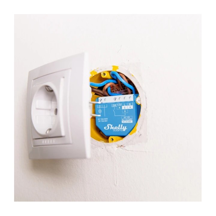 Shelly Qubino Wave 1 - controllore relay/Z-Wave da incasso a 1 canale 230 V