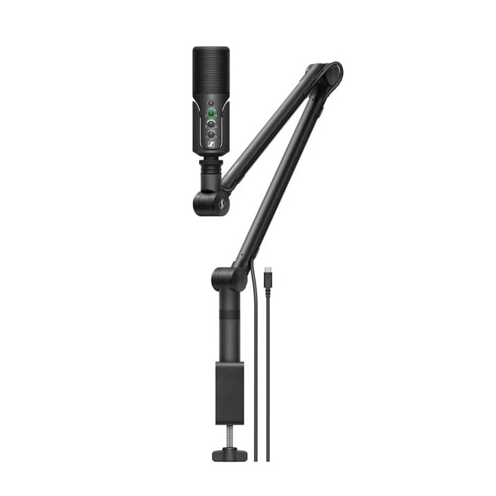 Sennheiser Profile Streaming Set - USB-C microfono con braccio regolabile per podcast e streaming