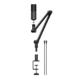 Sennheiser Profile Streaming Set - USB-C microfono con braccio regolabile per podcast e streaming