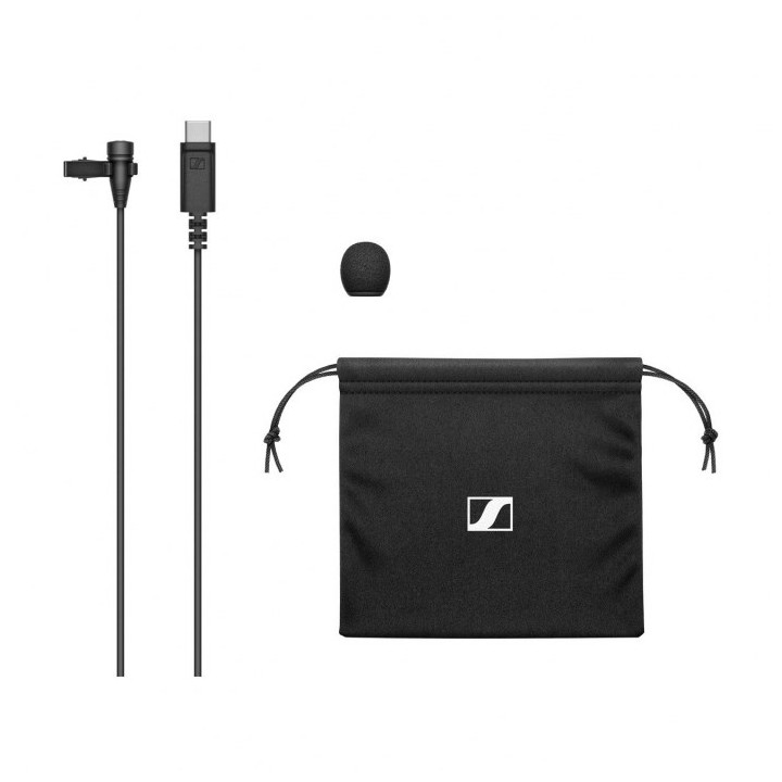 Sennheiser XS LAV USB-C - Microfono lavalier omnidirezionale con connettore USB-C