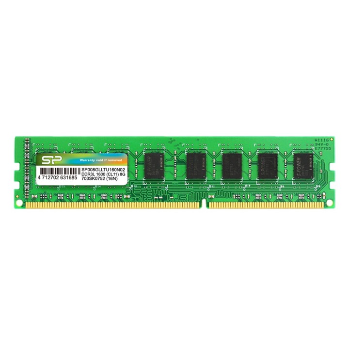 Silicon Power SP008GLLTU160N02 Modulo di memoria 8 GB 1 x 8 GB DDR3L 1600 MHz
