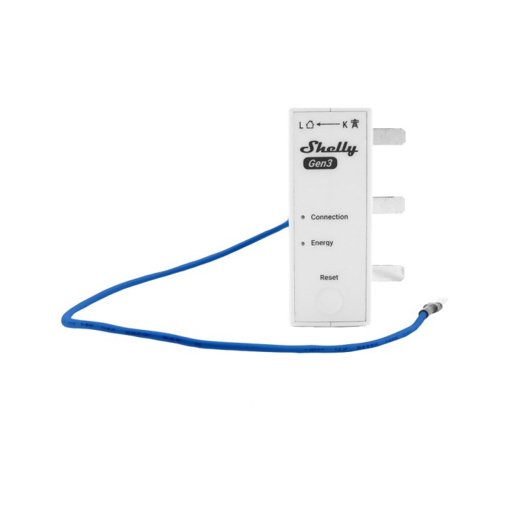 Shelly 3EM-63T Gen3 Contatore energia monocanale