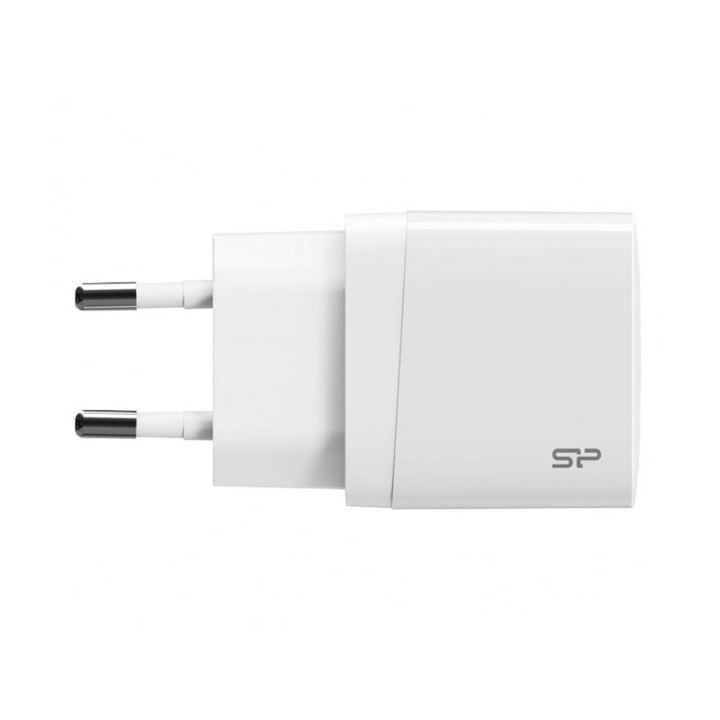Silicon Power SP18WASYQM10L0CW caricabatterie dispositivo mobile bianco uso interno
