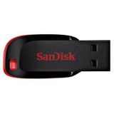 SanDisk Cruzer Blade 32GB USB chiavetta flash USB Type-A 2.0 nero