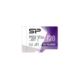 Silicon Power Superior Pro Colorful scheda memoria 128 GB MicroSDXC Classe 10 UHS-I + SD adattatore (SP128GBSTXDU3V20AB)