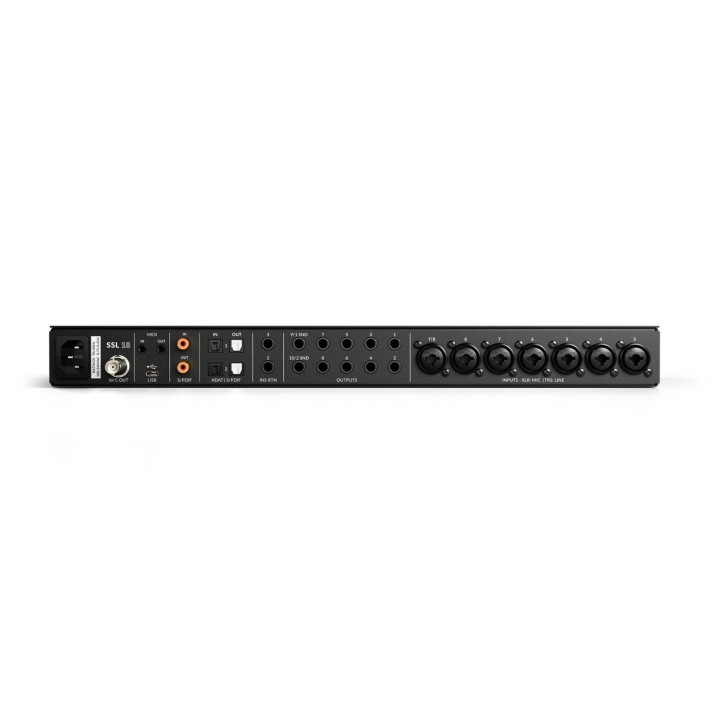 Solid State Logic SSL18 - USB interfaccia audio con 26 ingressi e 28 uscite