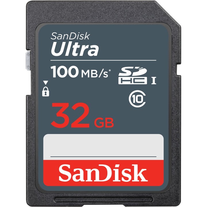 SanDisk Ultra 32GB SDHC Scheda di memoria 100MB/s UHS-I Classe 10