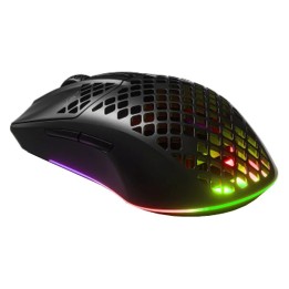 SteelSeries Aerox 3 Mouse gaming ottico wireless - 18000 CPI - RICONDIZIONATO (Onyx)