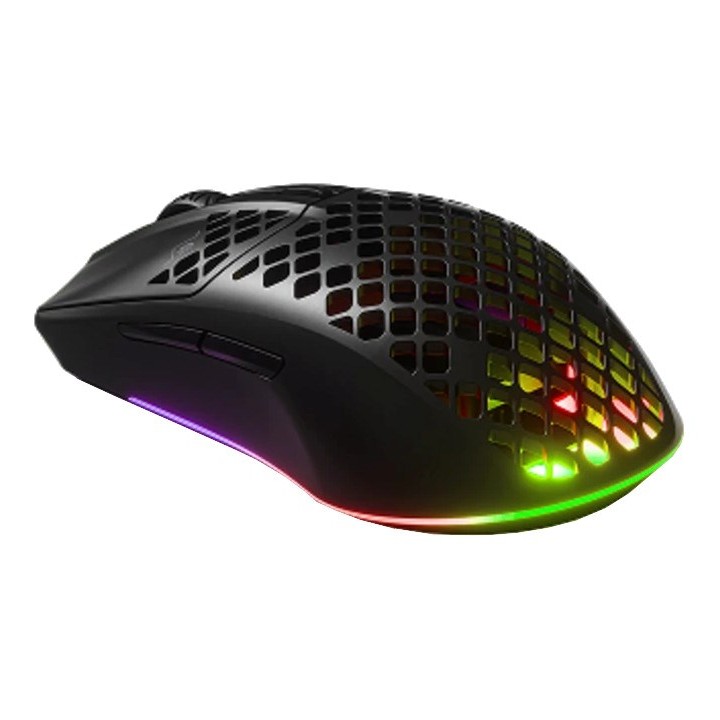 SteelSeries Aerox 3 Mouse gaming ottico wireless - 18000 CPI - RICONDIZIONATO (Onyx)