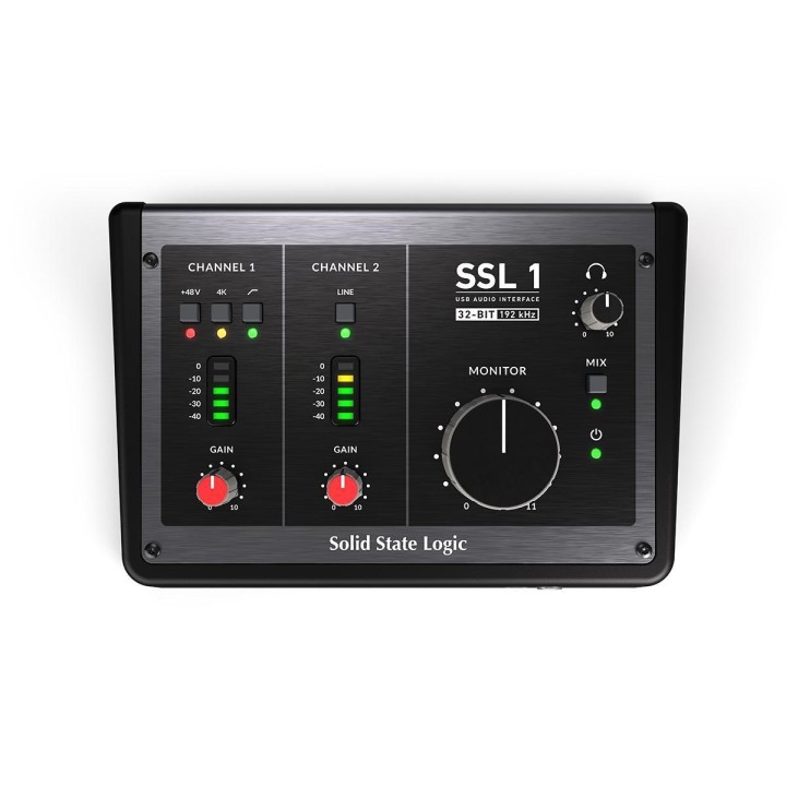 Solid State Logic SSL 1 - USB-C interfaccia audio con 2 ingressi e 2 uscite