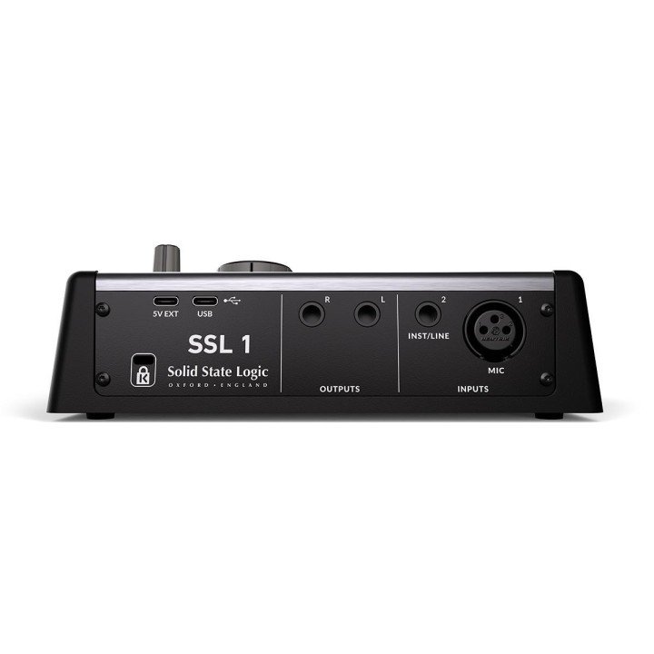 Solid State Logic SSL 1 - USB-C interfaccia audio con 2 ingressi e 2 uscite