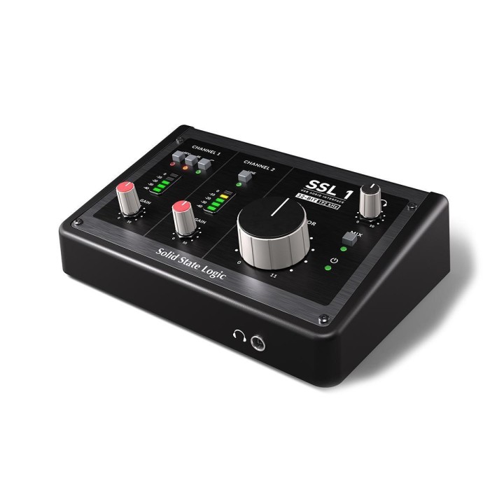 Solid State Logic SSL 1 - USB-C interfaccia audio con 2 ingressi e 2 uscite