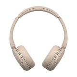 Sony WH-CH520 Cuffie Wireless Fascia Head-band Chiamate/Musica USB Type-C Bluetooth Base di ricarica Crema