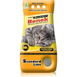 Certech Super Benek Standard Natural - Lettiera per gatti agglomerante 10 l