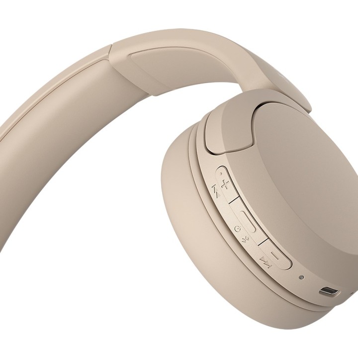 Sony WH-CH520 Cuffie Wireless Fascia Head-band Chiamate/Musica USB Type-C Bluetooth Base di ricarica Crema