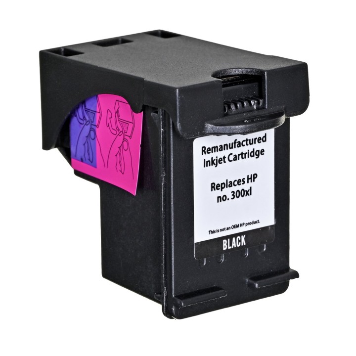 SUPERBULK inchiostro per HP 300XL CC641 reg B-H300Bk