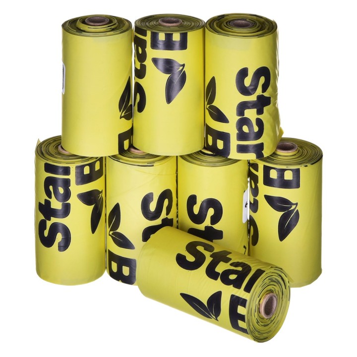 STARCH BAG - Sacchetti per i bisogni del cane - 8 x 15