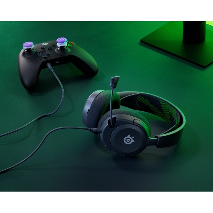 Steelseries ARCTIS NOVA 1X Cuffia wired fascia gaming nero verde