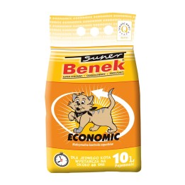 Certech Super Benek Economic - Lettiera per gatti agglomerante 10 l