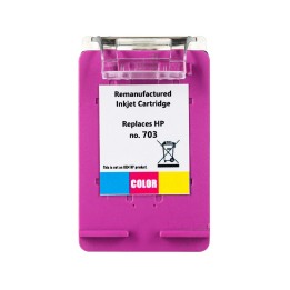 Superbulk Inchiostro per stampante HP B-H703C (ricambio HP 703 CD888) tricromia standard
