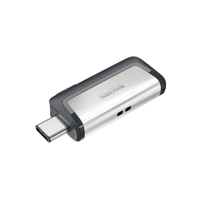 Sandisk Ultra Dual Drive USB Type-C USB chiavetta flash 128 GB USB Type-A / USB Type-C 3.2 Gen 1 (3.1 Gen 1) nero argento