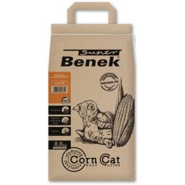Certech Super Benek Corn Cat - Lettiera per gatti in mais agglomerante 14 l