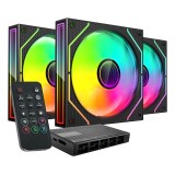 Mars Gaming MF3DPROKIT sistema di raffreddamento per computer Ventola case per PC 12 cm nero