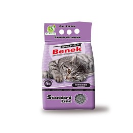 Certech Super Benek Standard Lavanda - Lettiera per gatti agglomerante 5 l