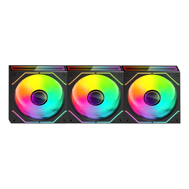 Mars Gaming MF3DPROKIT sistema di raffreddamento per computer Ventola case per PC 12 cm nero