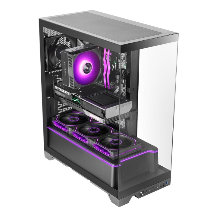 Mars Gaming MCPRISMA case per PC Midi Tower nero
