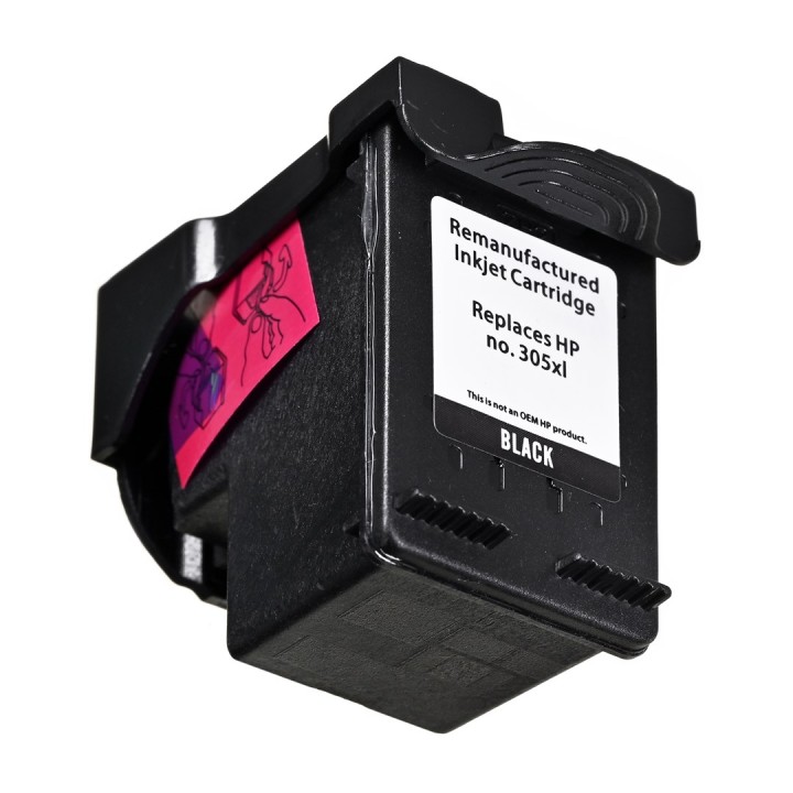 Superbulk inchiostro per HP 305XL 3YM62AE reg SPB-305XLB 18 ml nero