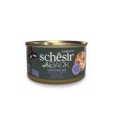 SCHESIR After Dark Filetto di pollo con anatra in brodo - cibo umido per gatti - 80g