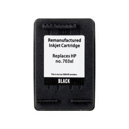 Superbulk Inchiostro per stampante HP B-H703BK (ricambio HP 703 CD887) standard nero