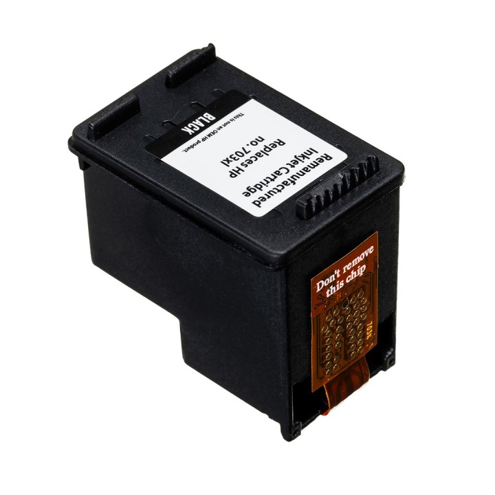 Superbulk Inchiostro per stampante HP B-H703BK (ricambio HP 703 CD887) standard nero
