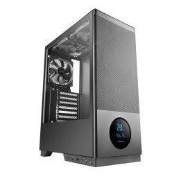 Tacens 2SAGITTA20 case per PC Midi Tower nero